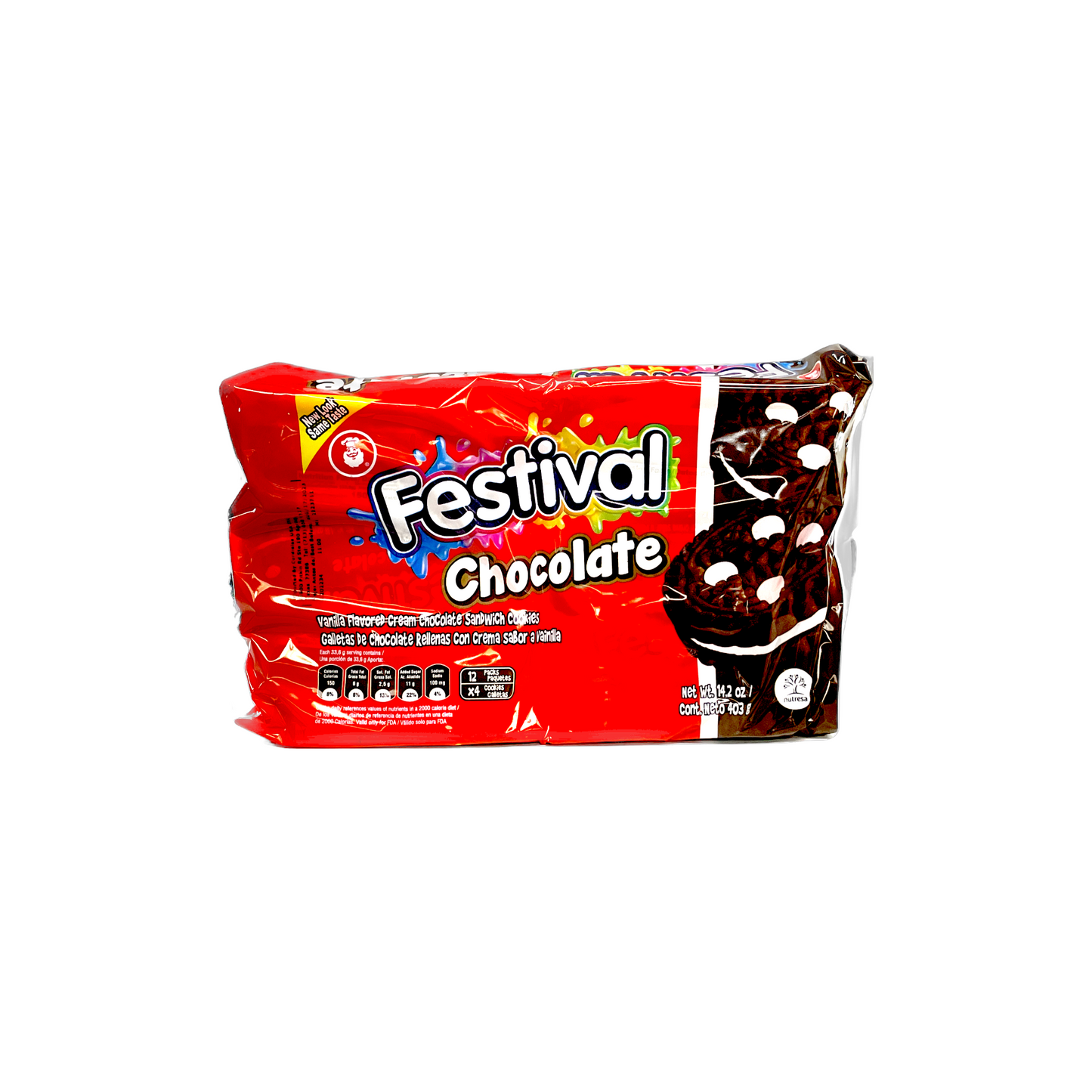 GALLETAS FESTIVAL CHOCOLATE