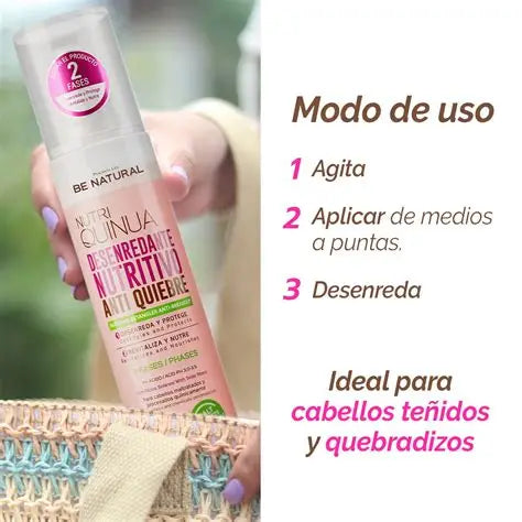 BE NATURAL DESENREDANTE ANTIQUIEBRE 200ML