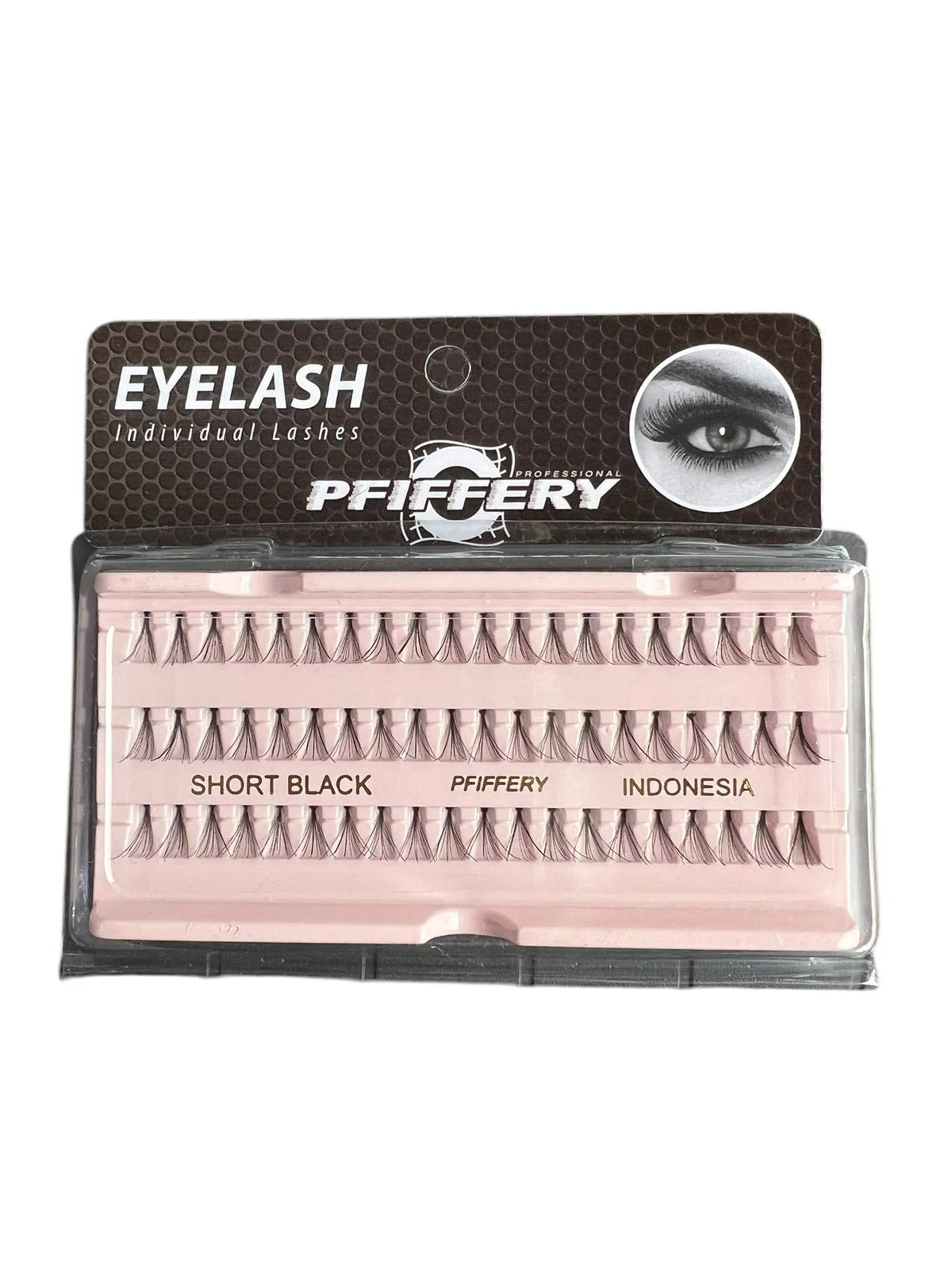 EYELASH SHORT BLACK PFIFFERY