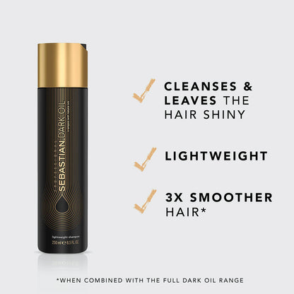 SEBASTIAN DARK OIL SHAMPOO 250ML