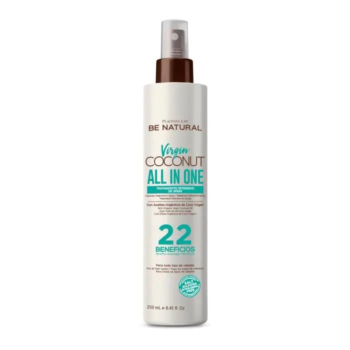 BE NATURAL  COCONUT ALL IN ONE TRATAMIENTO EN SPRAY 250ML