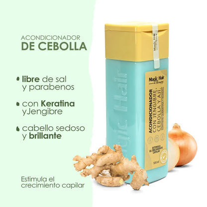 MAGIC HAIR ACONDINCIONADOR AJI Y JENGIBRE 500ML