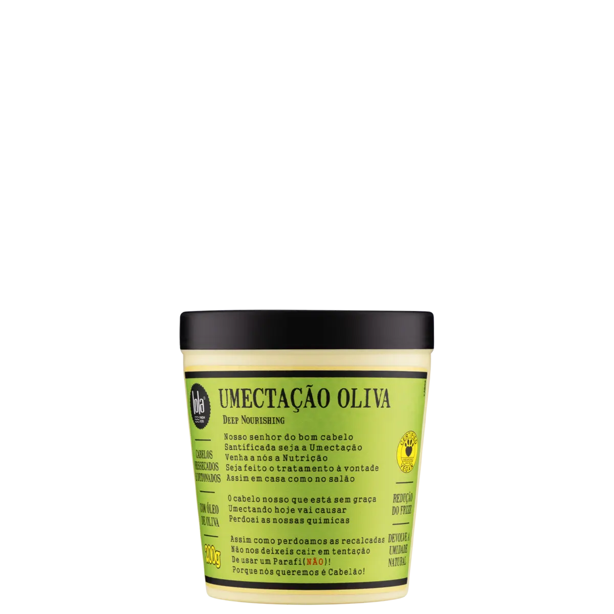 LOLA HUMECTACION ACEITE OLIVA MASCARILLA 200G