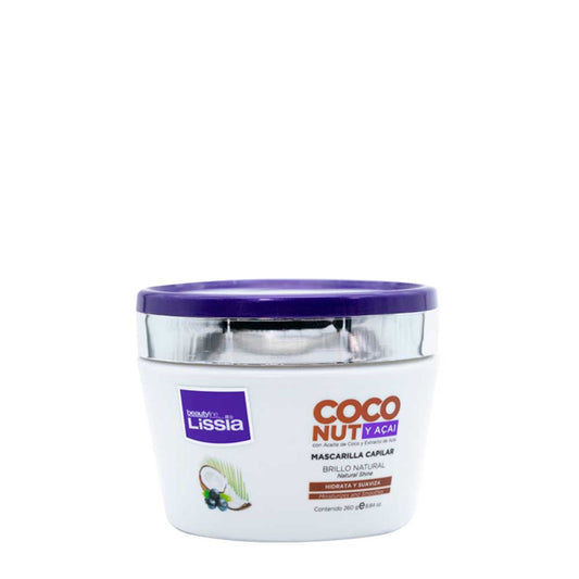 LISSIA MASCARILLA COCO & ACAI 260G