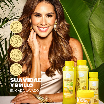 ANYELUZ CREMA DE PEINAR DE BANANO 250ML
