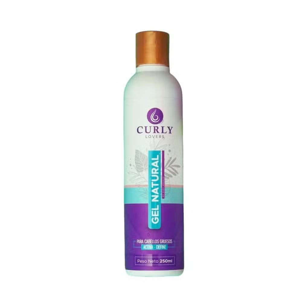 CURLY LOVERS GEL NATURAL PARA CABELLO GRUESOS  250ML