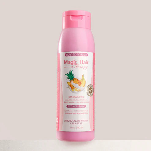 MAGIC HAIR DUO BANANA SHAMPOO Y ACONDICIONADOR 500ML