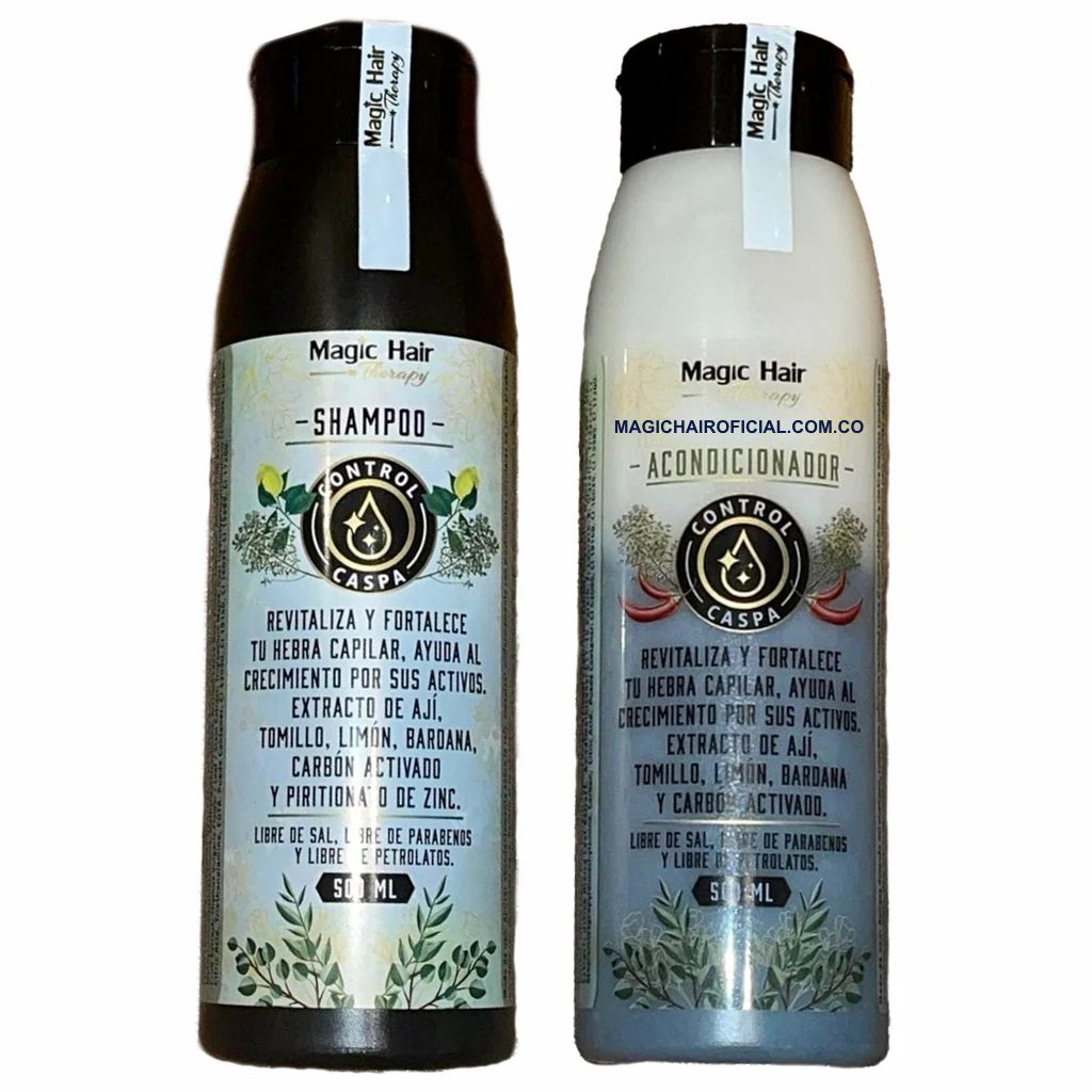MAGIC HAIR DUO SHAMPOO Y ACONDICIONADOR CONTROL CASPA 500ML