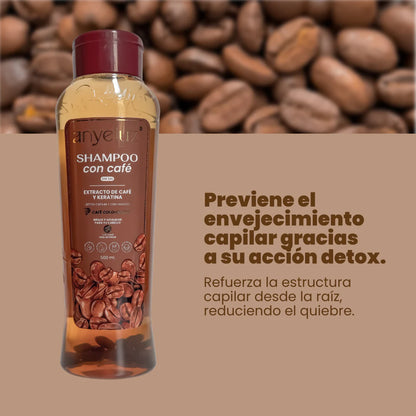 ANYELUZ SHAMPOO CON CAFE 300ML