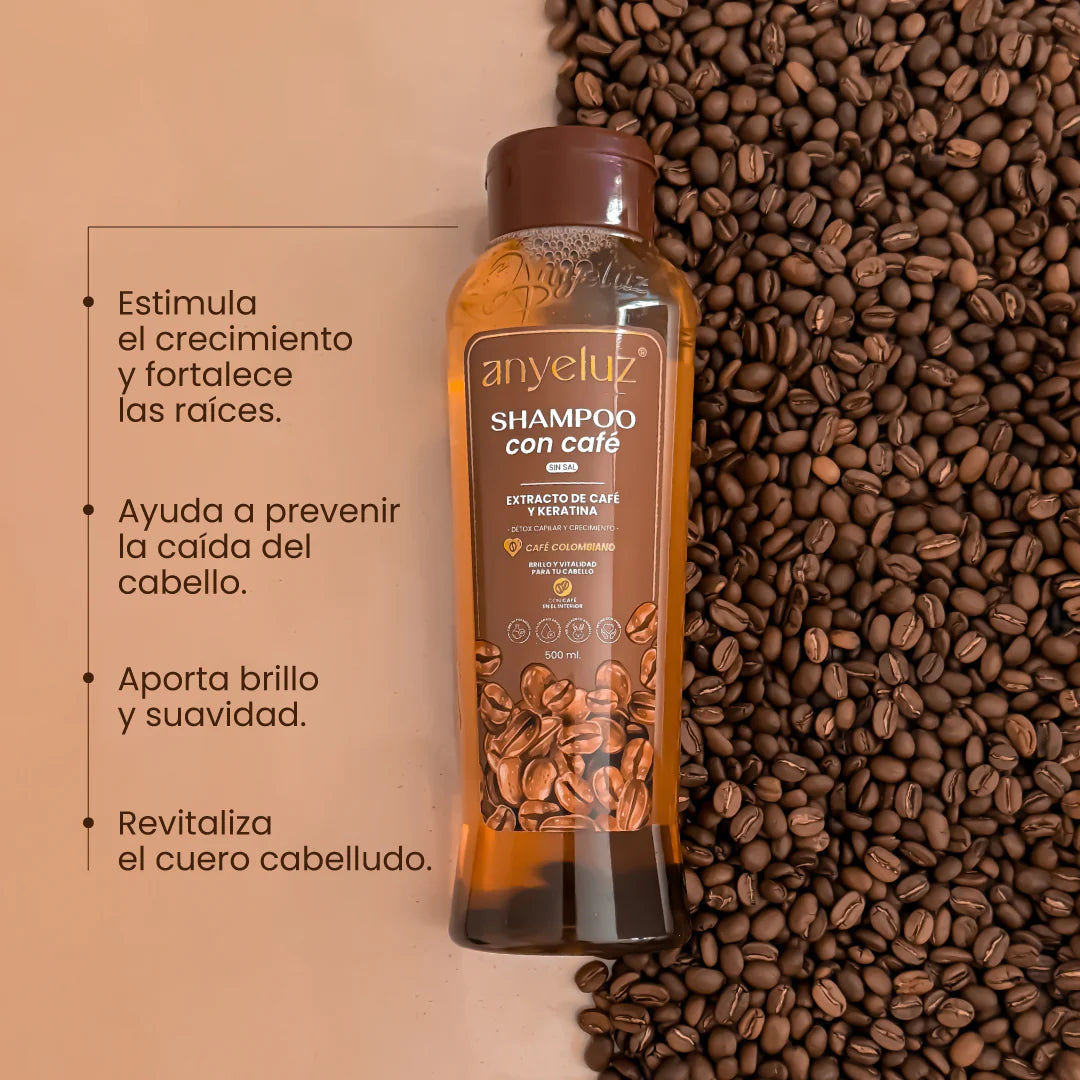 ANYELUZ SHAMPOO CON CAFE 300ML