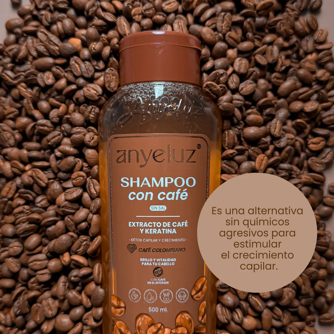 ANYELUZ SHAMPOO CON CAFE 300ML