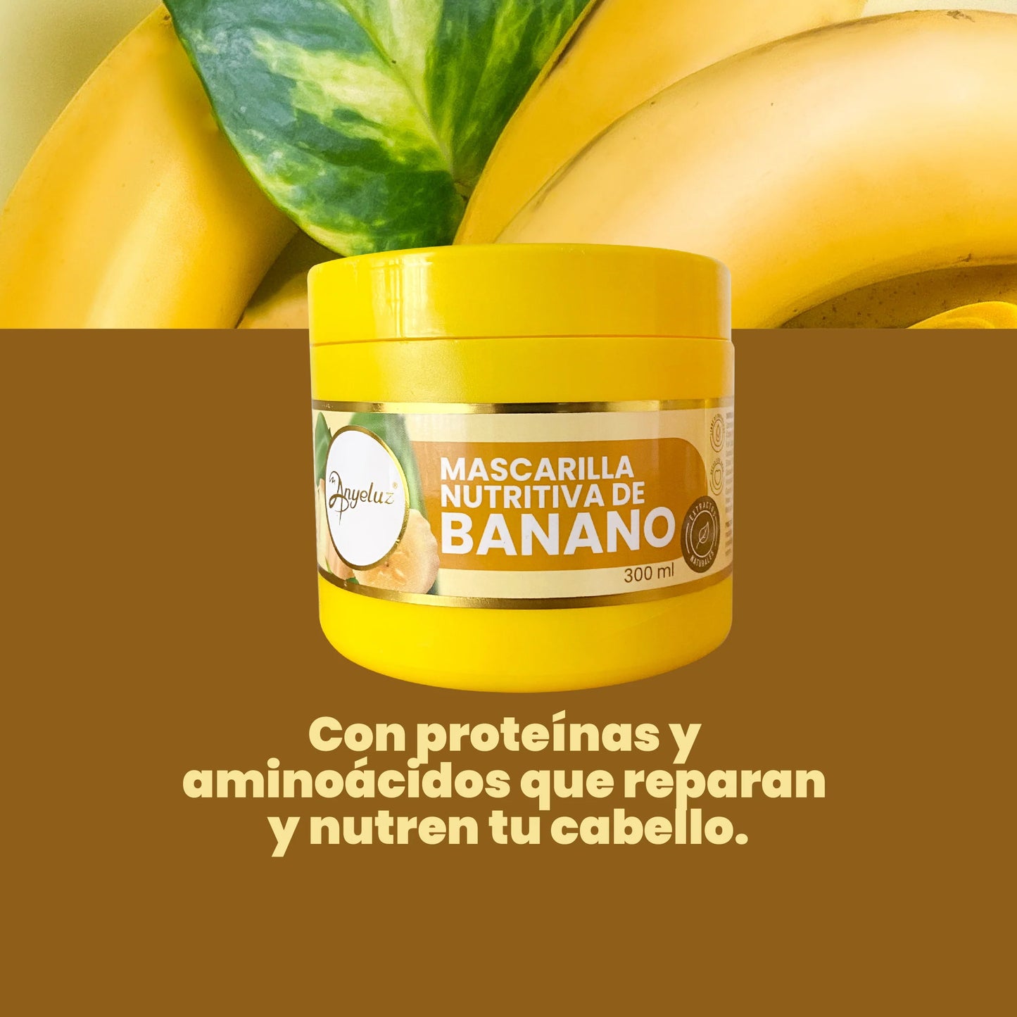 ANYELUZ MASCARILLA DE BANANO 300ML