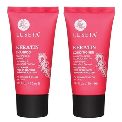 LUSETA KIT SHAMPOO Y ACONDICIONADOR