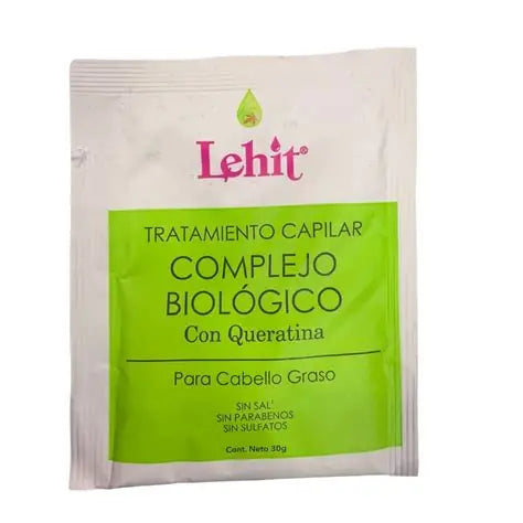 LEHIT TRATAMIENTO COMPLEJO BIOLOGICO CON KERATINA 30G