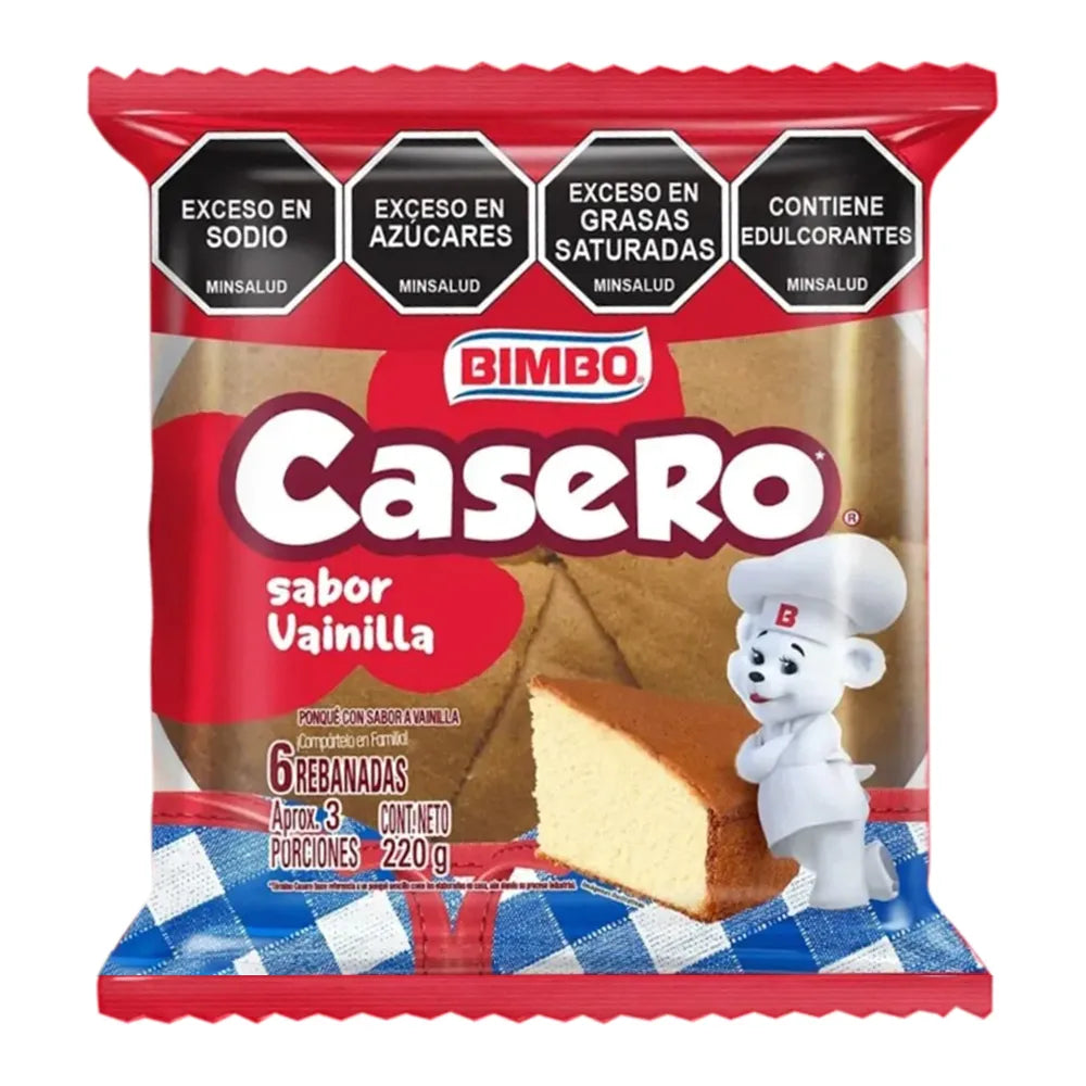 PONQUE BIMBO CASERO VAINILLA