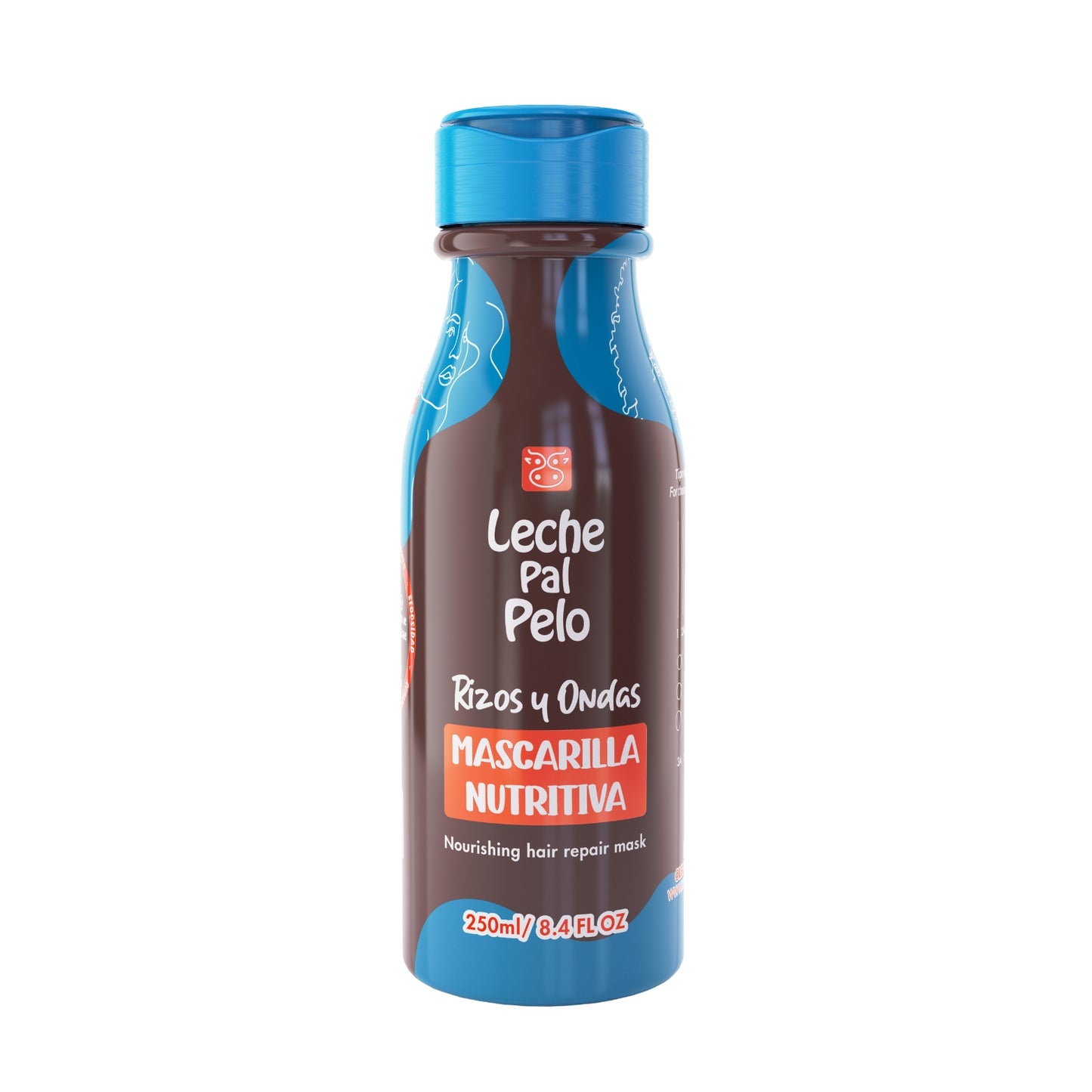 LECHE PAL PELO RIZOS Y ONDAS MASCARILLA NUTRITIVA 250ML