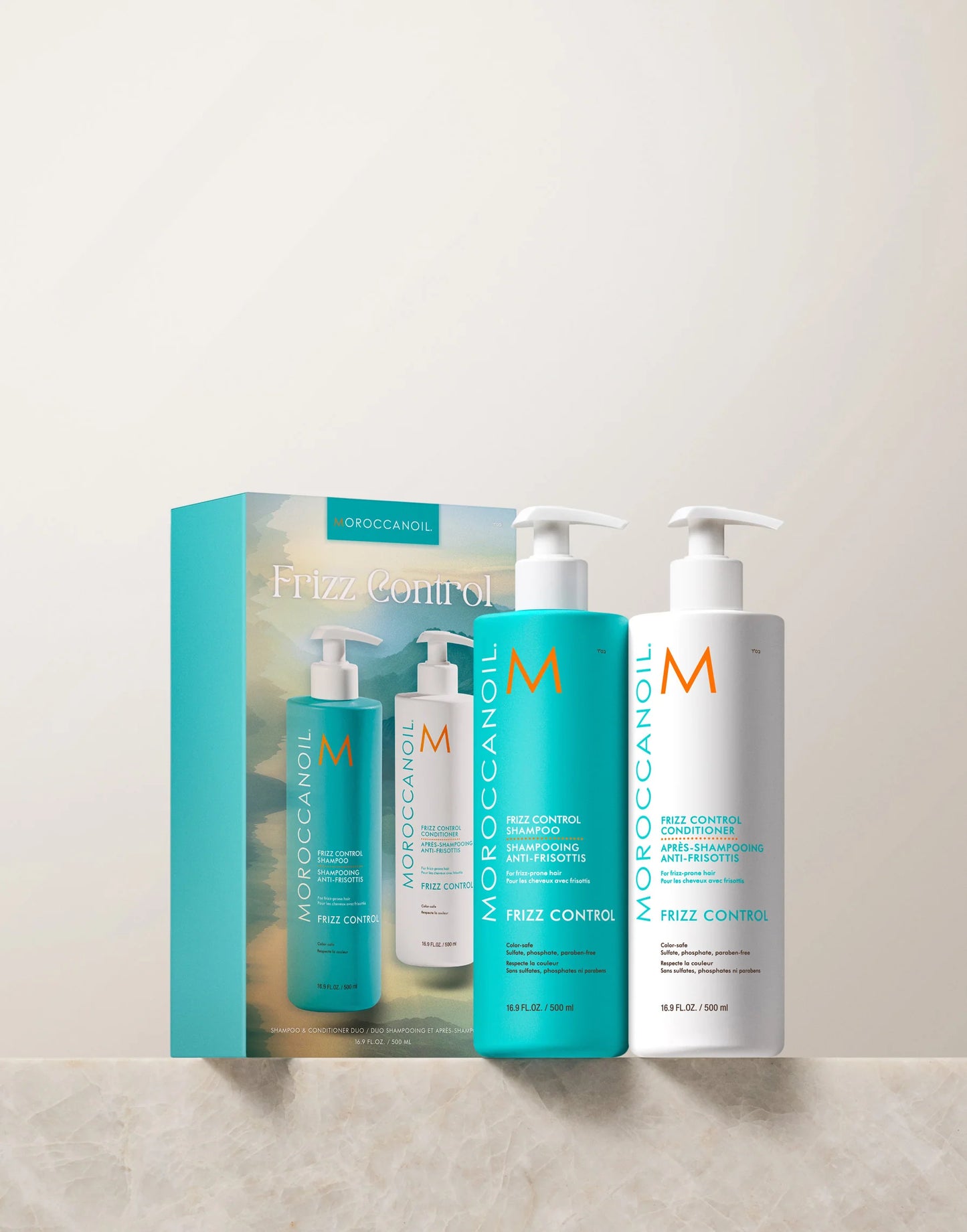 MOROCCANOIL FRIZZ CONTROL SHAMPOO Y ACONDICIONADOR 500ML
