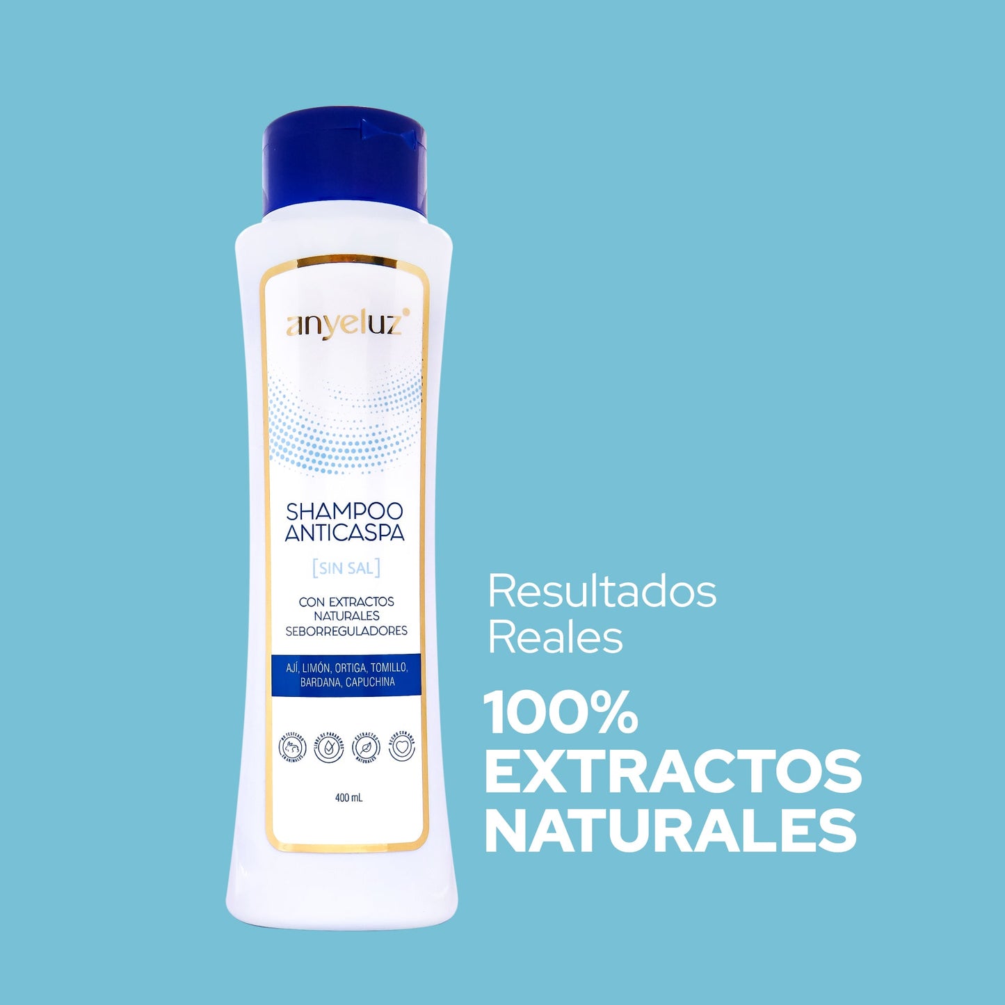 ANYELUZ SHAMPOO CASPA 400ML
