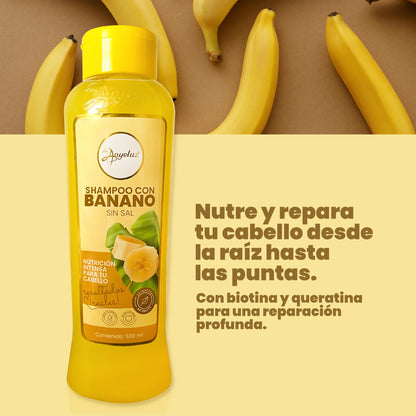 ANYELUZ SHAMPOO DE BANANO 500ML