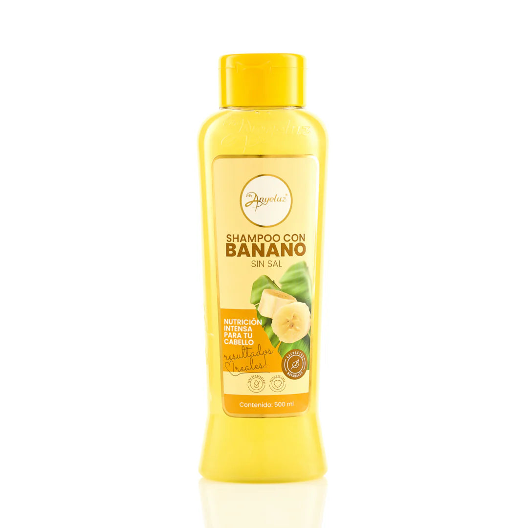 ANYELUZ SHAMPOO DE BANANO 500ML