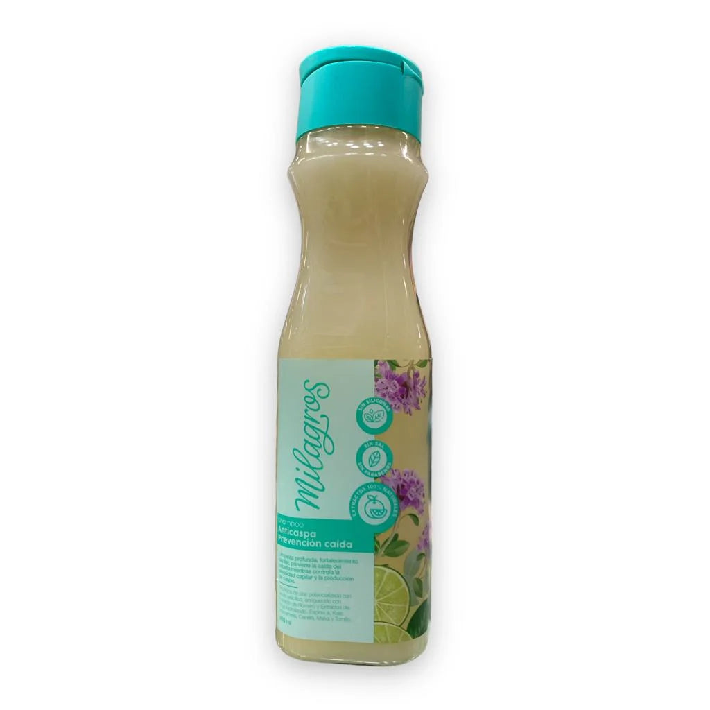 MILAGROS PREVENCION ANTI CASPA Y CAIDA  450ML