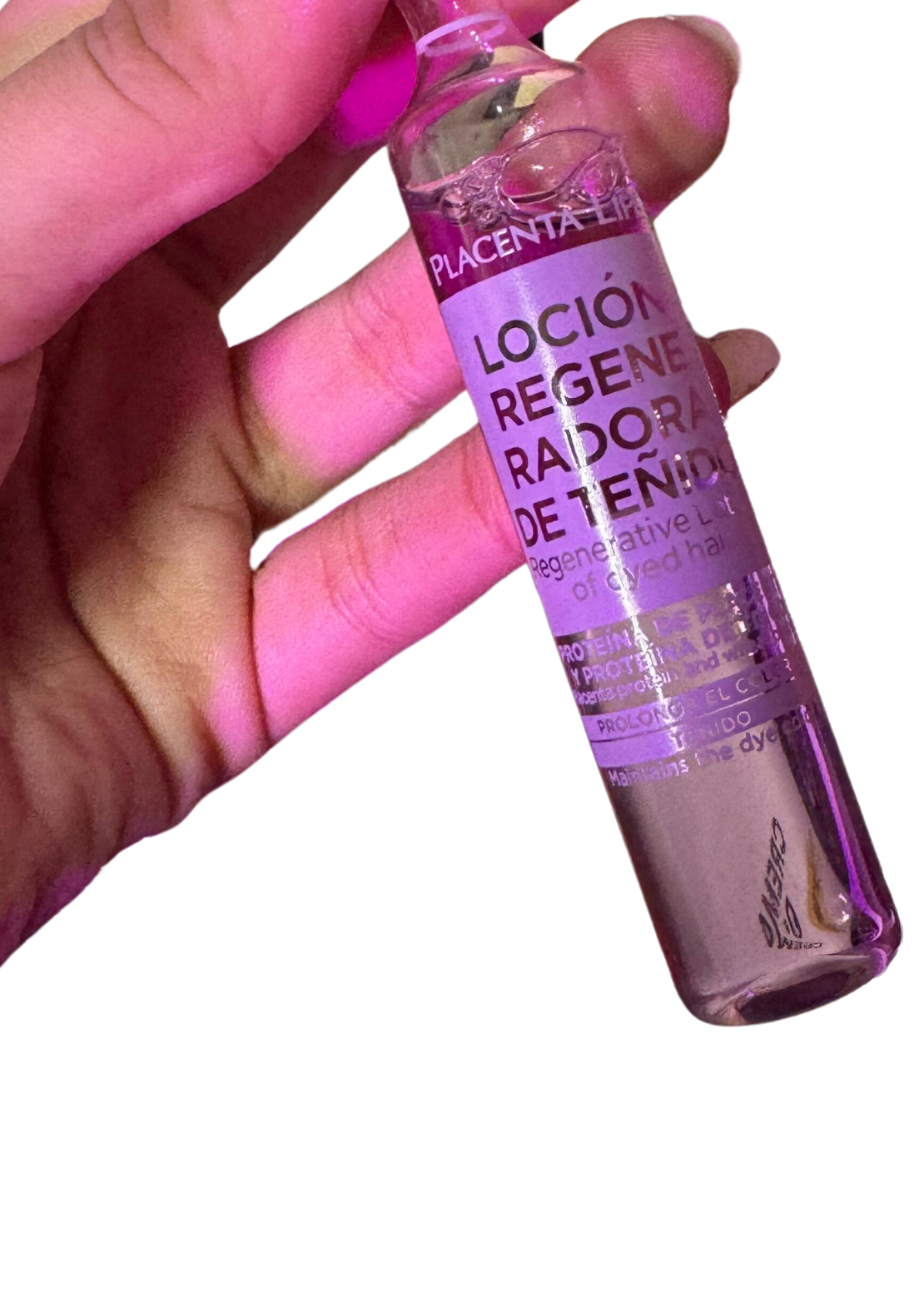 PLACENTA LOCION REGENERADORA DE TEÑIDO 13ML