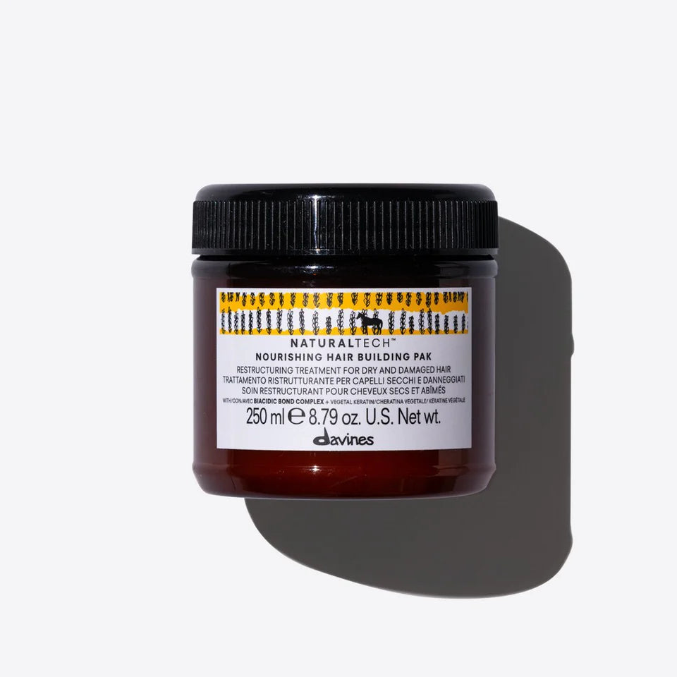 DAVINES NATURAL TECH NOURISHING HAIR BUILDING PAK 250ML