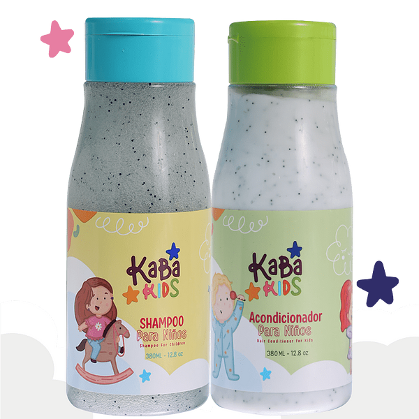 KABA KIDS SHAMPOO Y ACONDICIONADOR 500ML