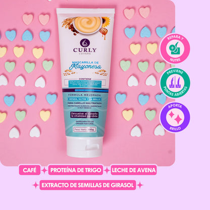 CURLY LOVERS MASCARILLAS