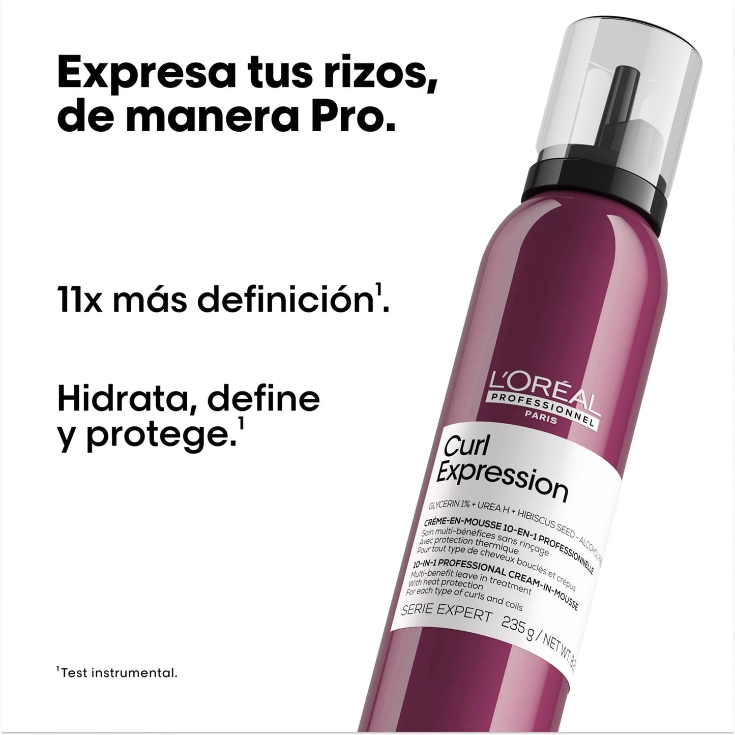 L'OREAL CURL EXPRESSION MOUSE 10-EN-1 235G