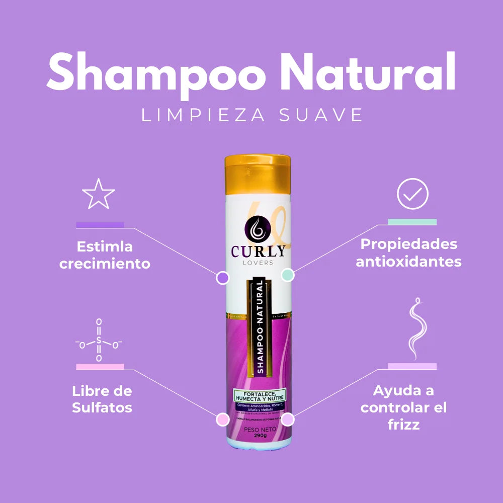 CURLY LOVERS SHAMPOO NATURAL 290ML
